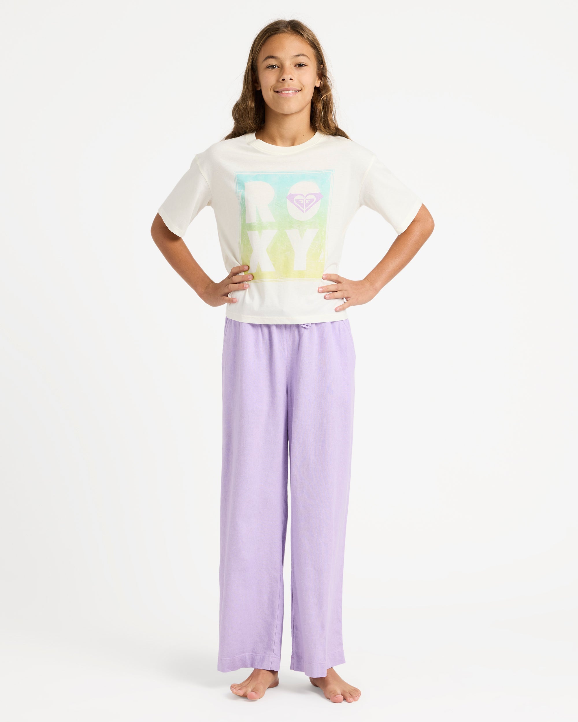 ROXY Daisyloose Beach - Kurze Ärmel T-Shirt Für Mädchen
