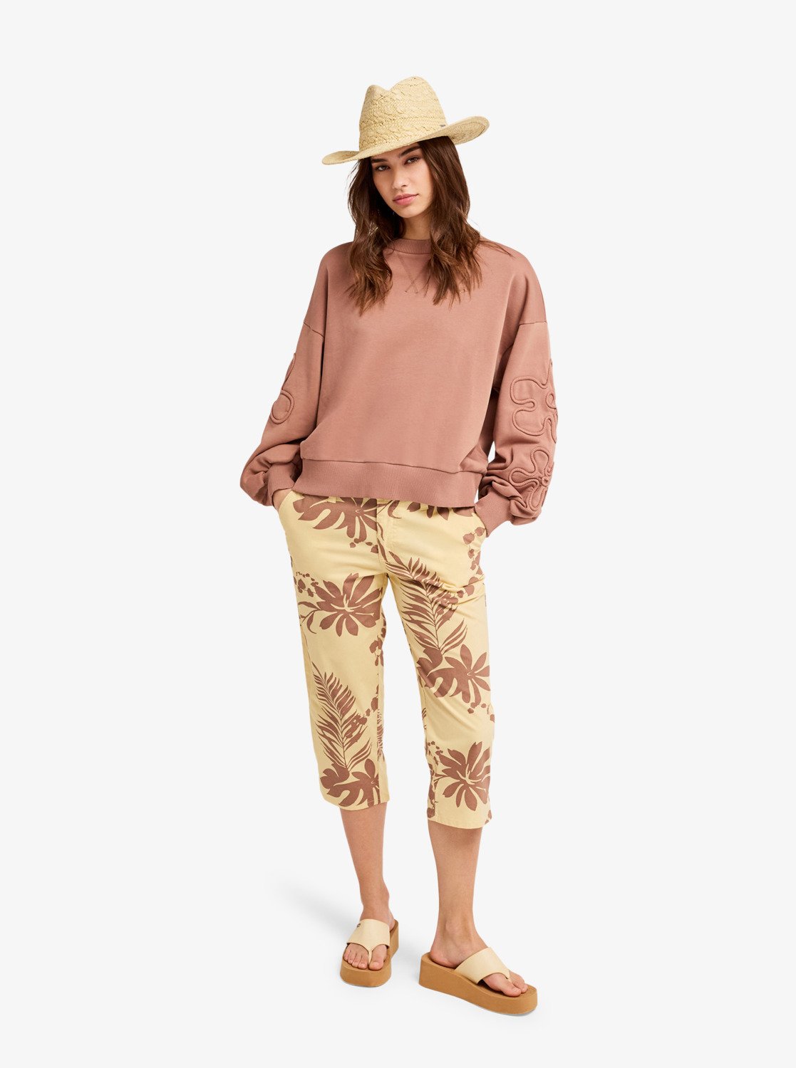 Flower Song - Oversized Sweatshirt Voor Dames