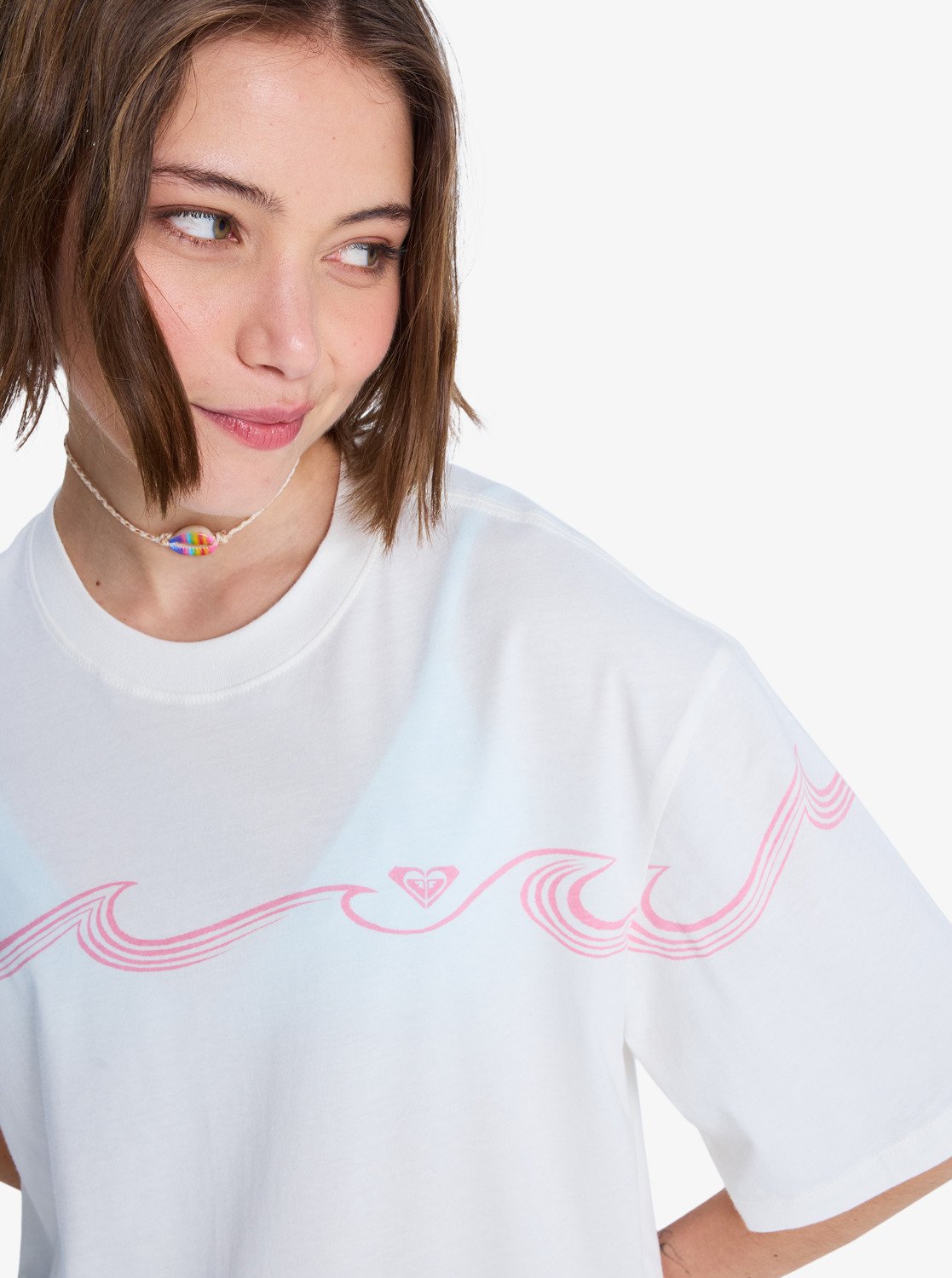 ROXY Hangloose Placed - Kurze Ärmel T-Shirt Für Damen