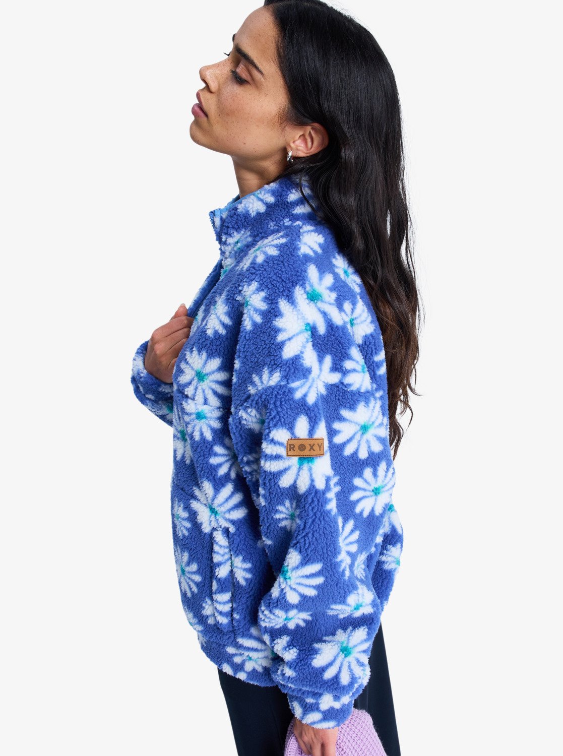 Jive Talking Bonded - Half-Zip Polar Fleece voor Dames
