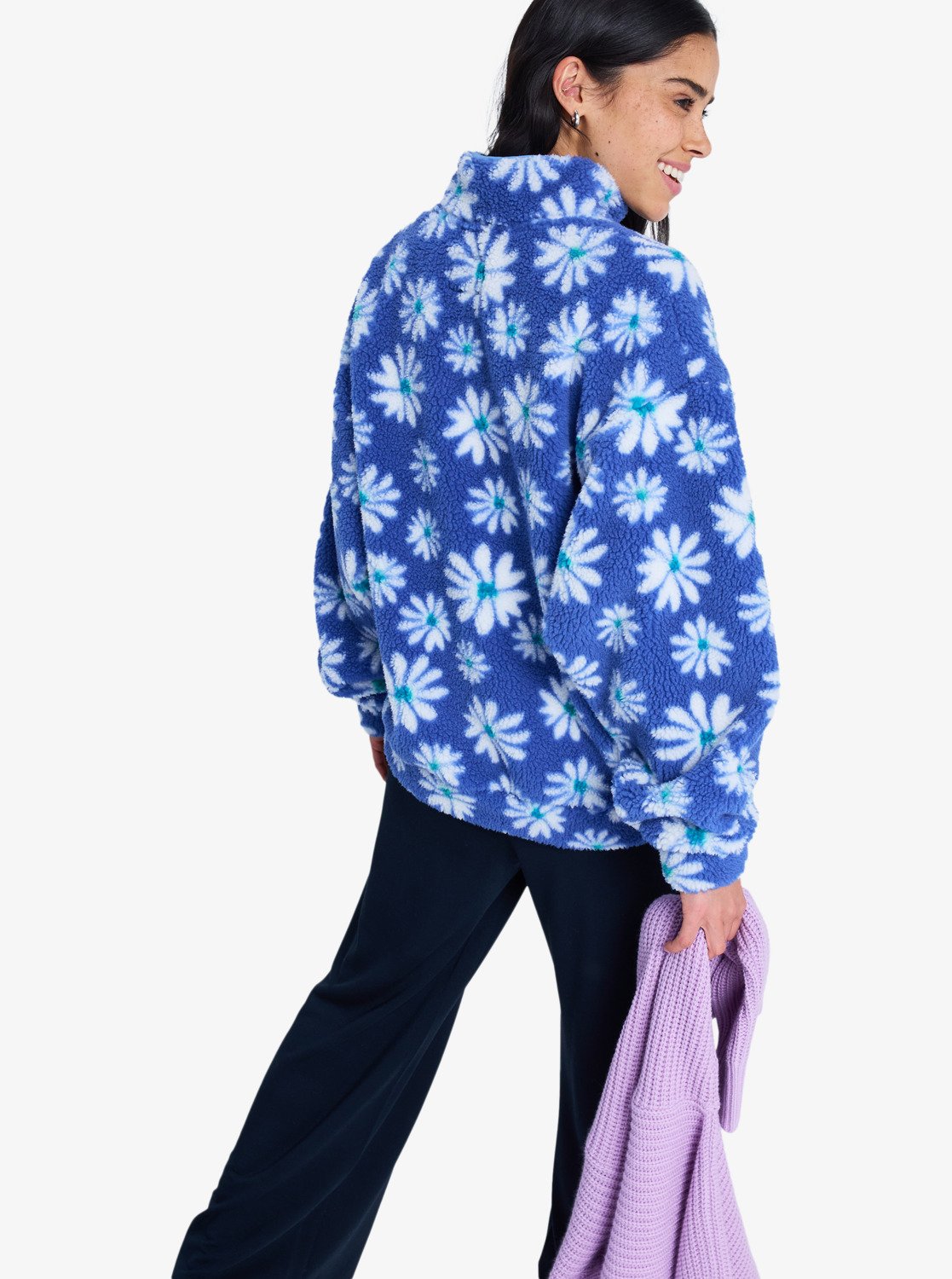 Roxy Jive Talking Bonded - Half-Zip Polar Fleece for Women