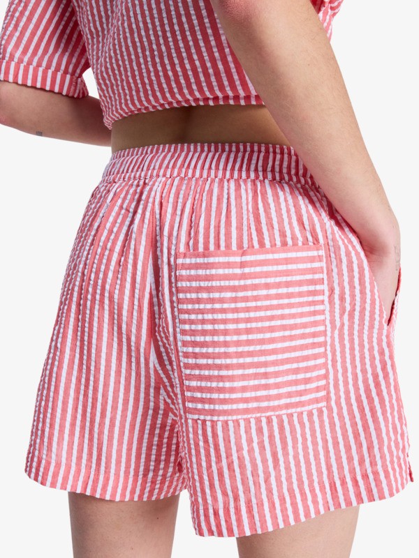 ROXY Lekeitio Break High Stripe - Strand Shorts Für Damen