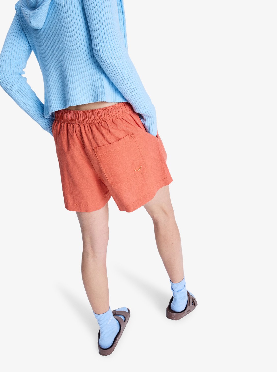 Lekeitio Break Mid - Elastische Strand Shorts Voor Dames