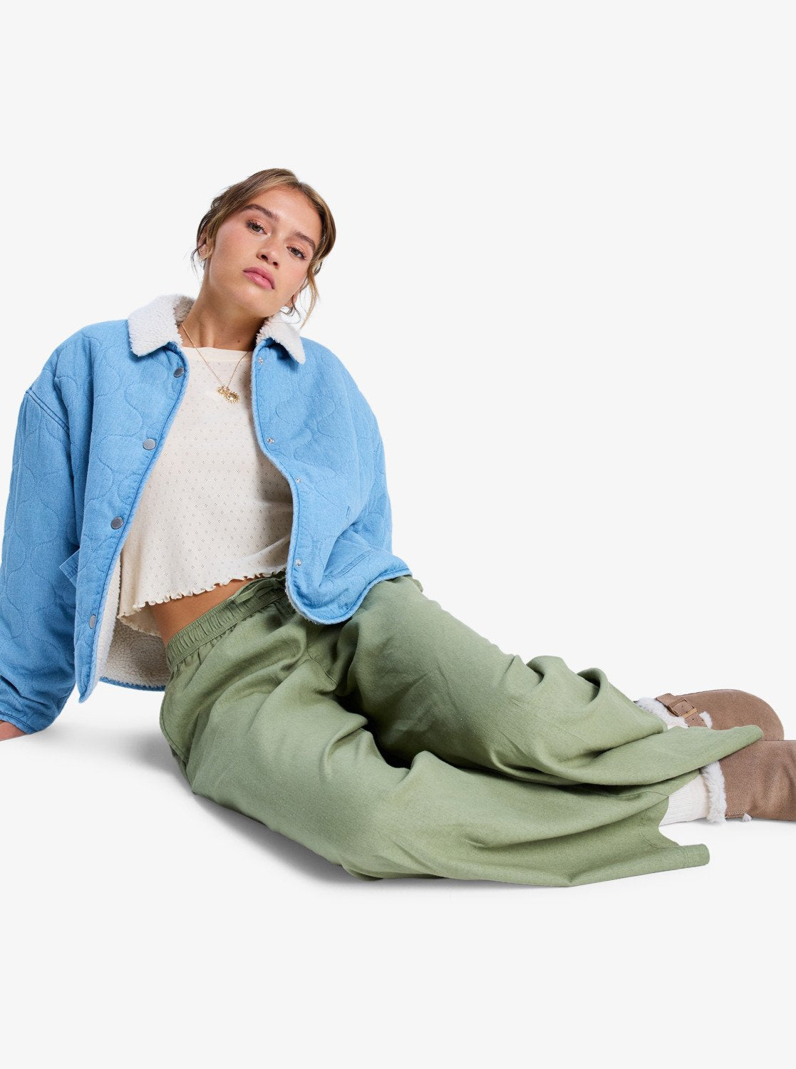 ROXY Lekeitio Break Mid Pant - Easy Wear Lichtgewicht Broek Für Damen