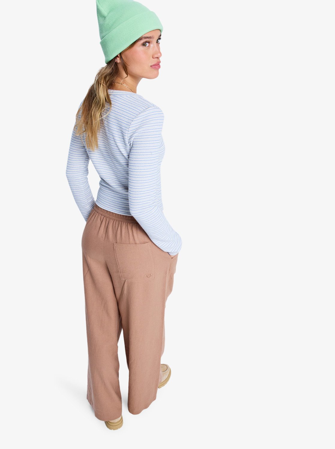 ROXY Lekeitio Break Mid Pant - Easy Wear Lichtgewicht Broek Für Damen