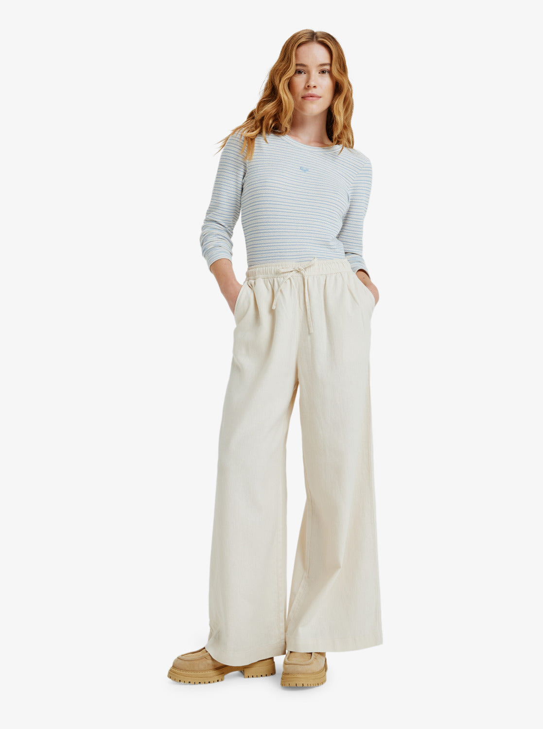 ROXY Lekeitio Break Mid Pant - Easy Wear Lichtgewicht Broek Für Damen