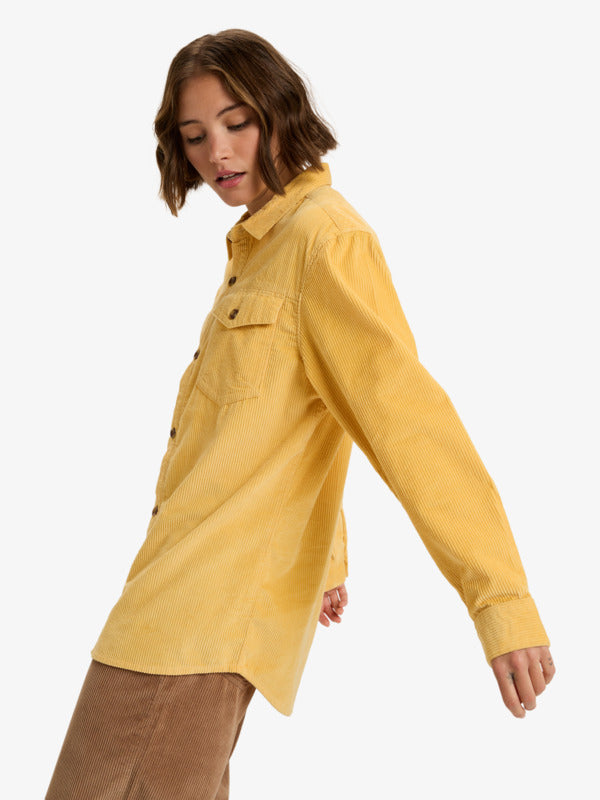 Roxy Let It Go Cord - Long Sleeve Shirt for Women