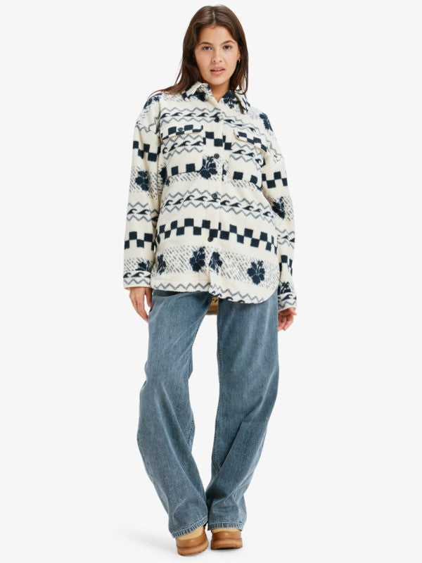Morning Crush Shacket - Fleece Shacket voor dames