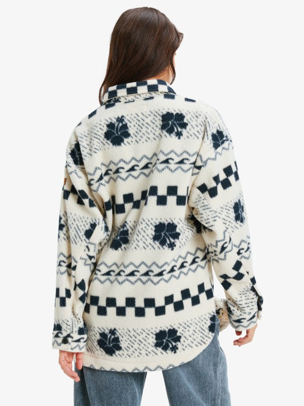 Morning Crush Shacket - Fleece Shacket voor dames