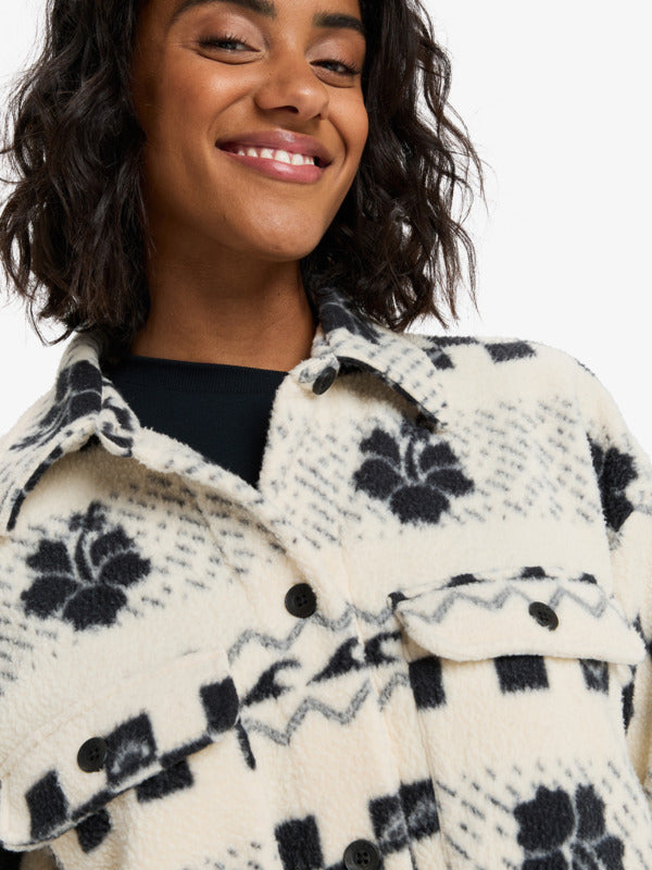 Morning Crush Shacket - Fleece Shacket voor dames