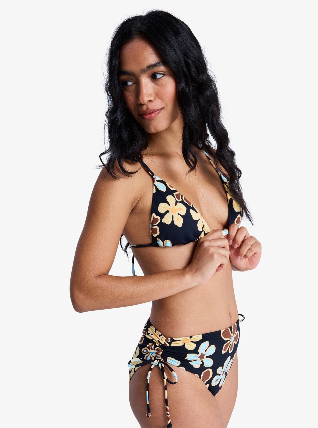 Roxy Nostalgic Feels Tiki Tri - Triangle Bikini Top For Women