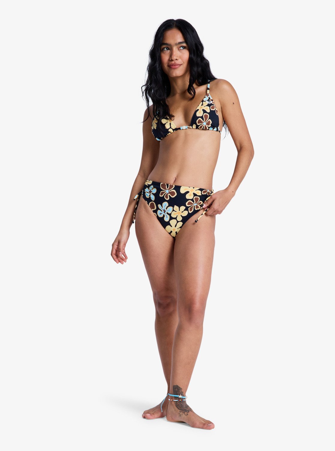 Roxy Nostalgic Feels Tiki Tri - Triangle Bikini Top For Women