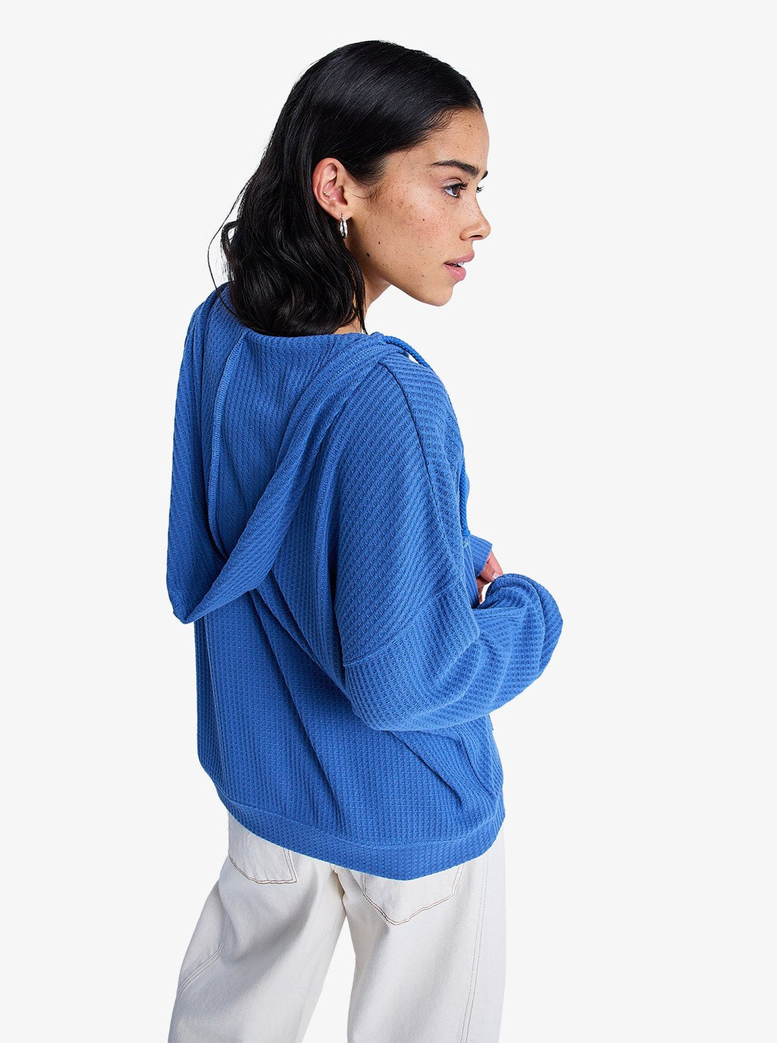 ROXY Ocean Drive - Oversized Knit Hoodie Für Damen