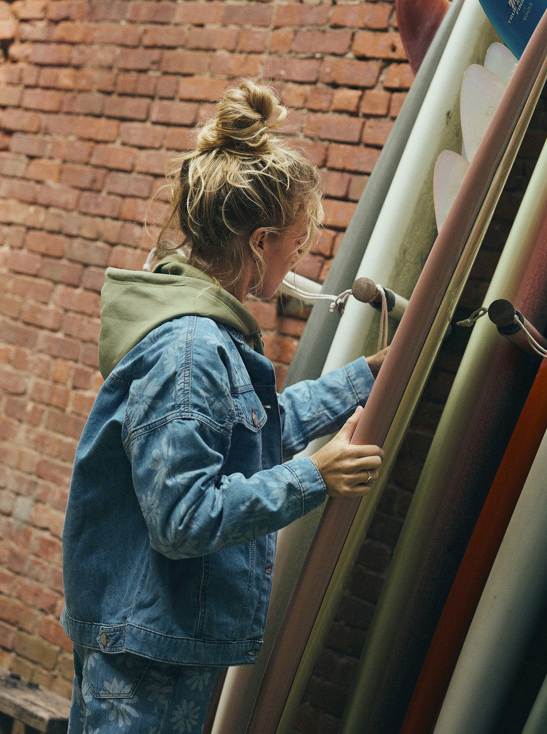 ROXY Salty Horizon - Denim Jacket Für Damen