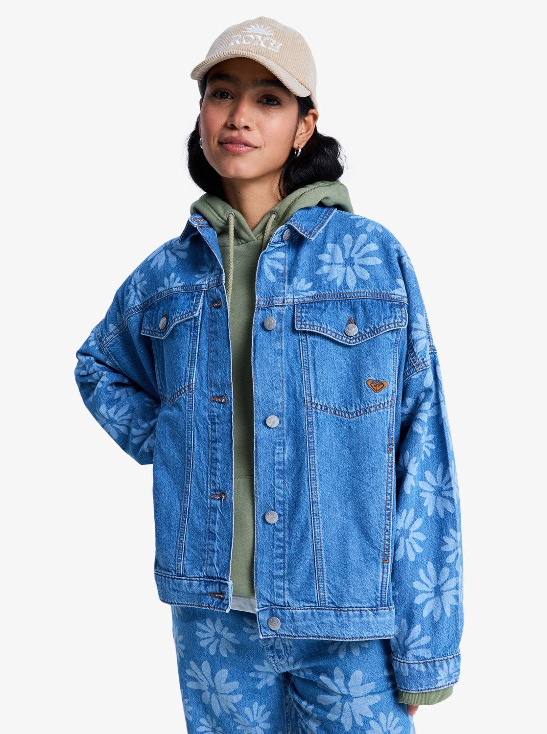 ROXY Salty Horizon - Denim Jacket Für Damen