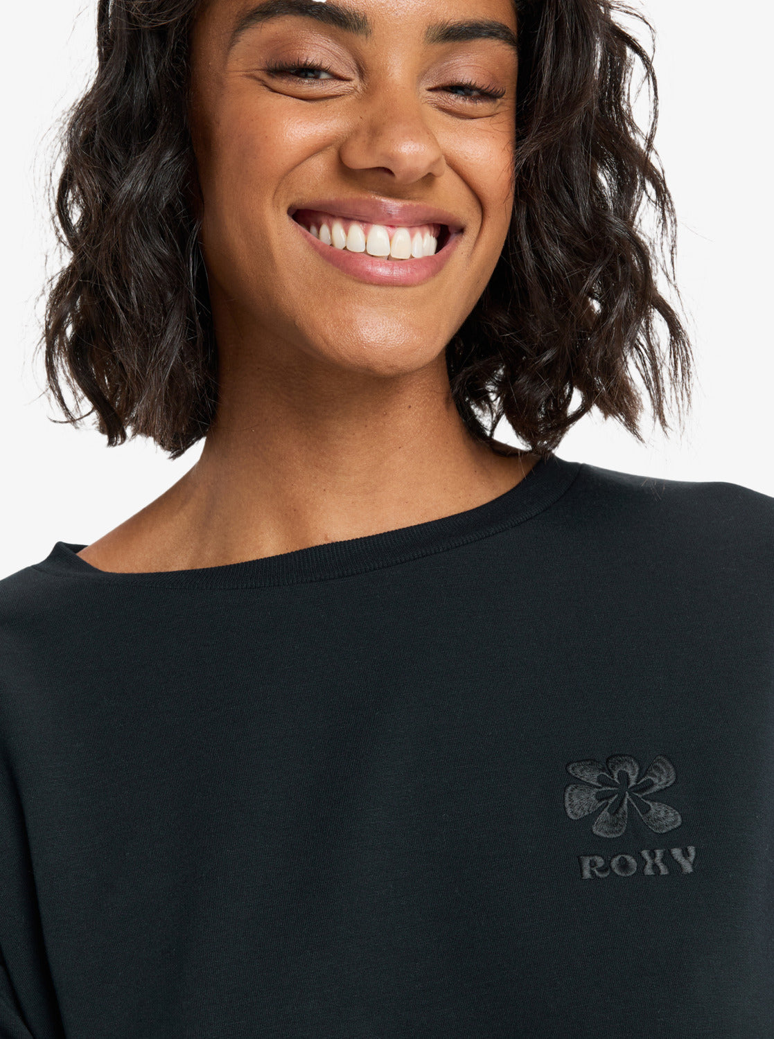 ROXY Surfing By Moonlight - Damen Surf Lifestyle Crew Sweater