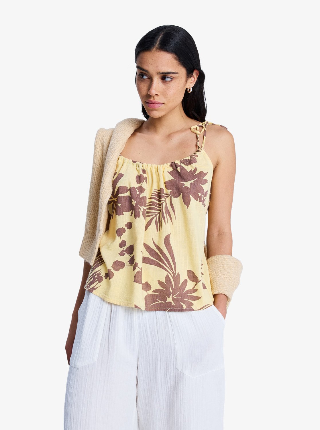 Roxy Wild Waves - Strappy Blouse For Women