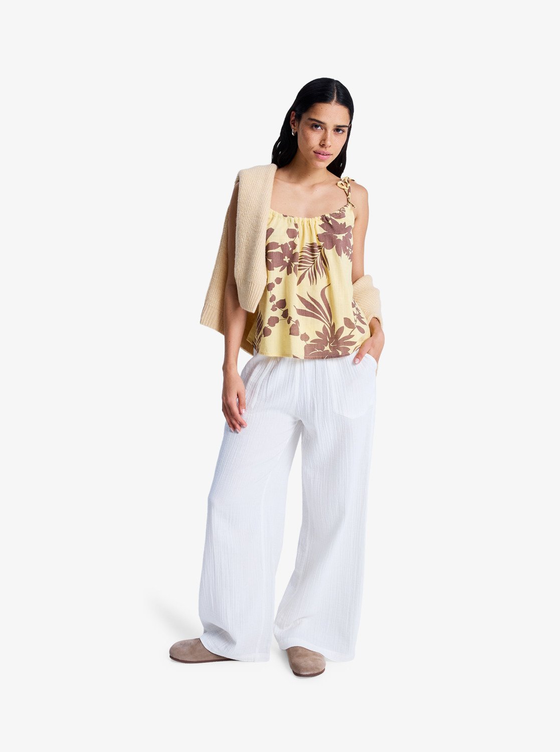 Roxy Wild Waves - Strappy Blouse For Women