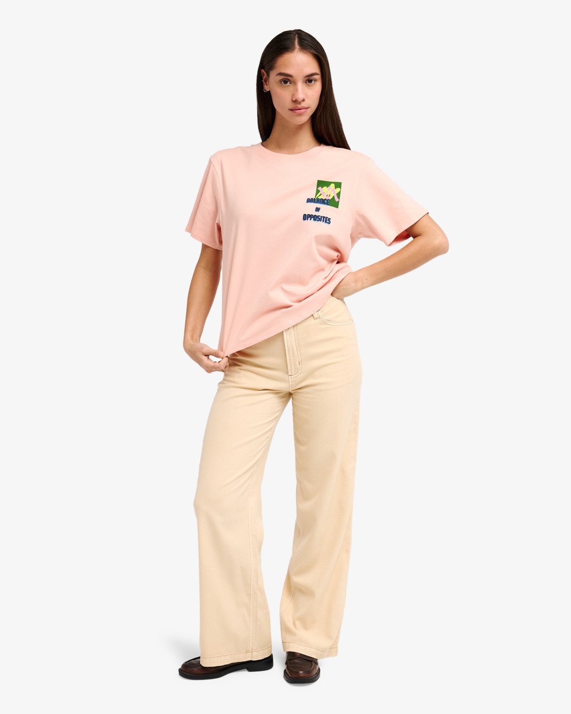 RVCA Af Love Birds Easy Tee - Short Sleeve T-Shirt for Women