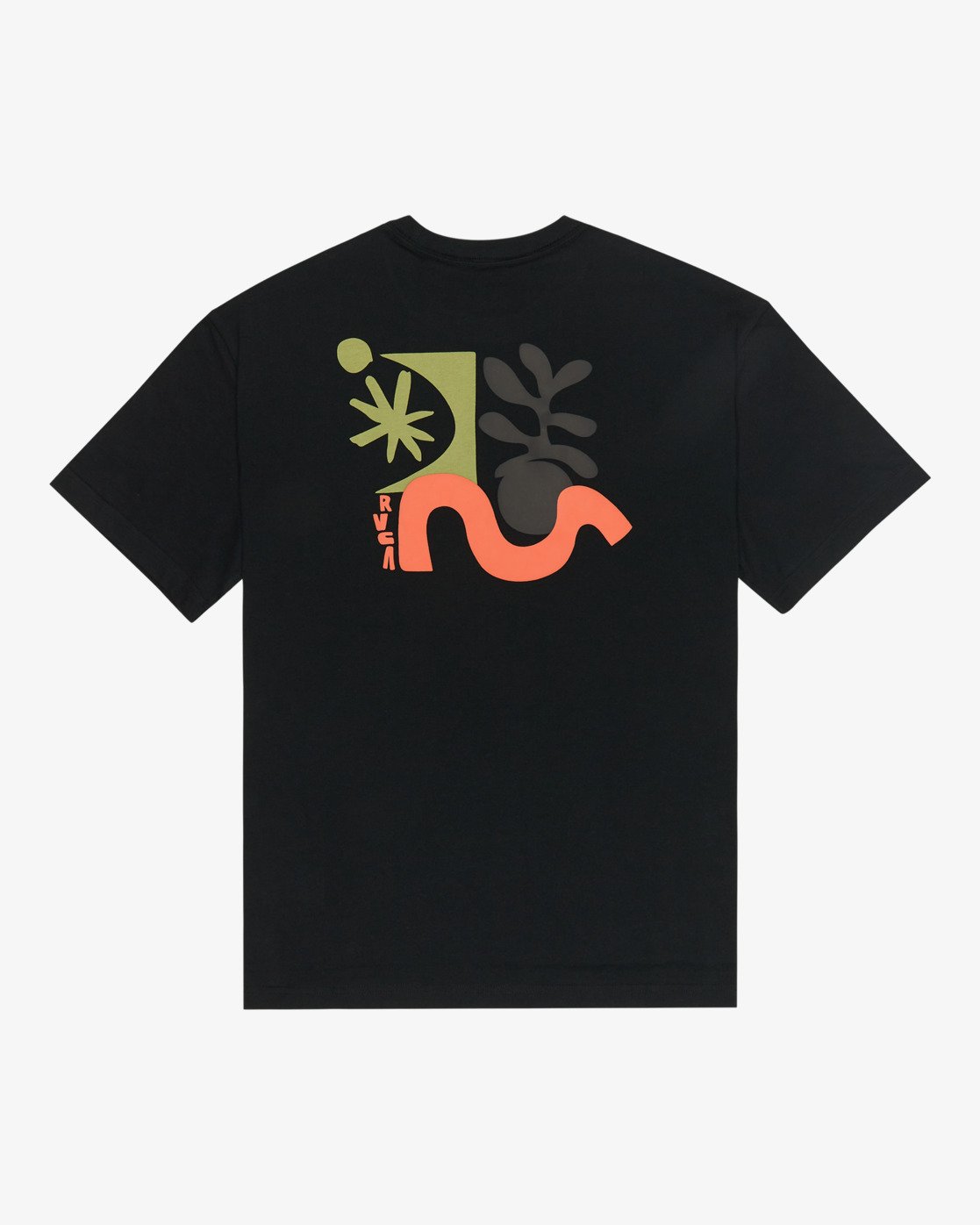 Cut Out - T-Shirt met Korte Mouwen Voor Heren