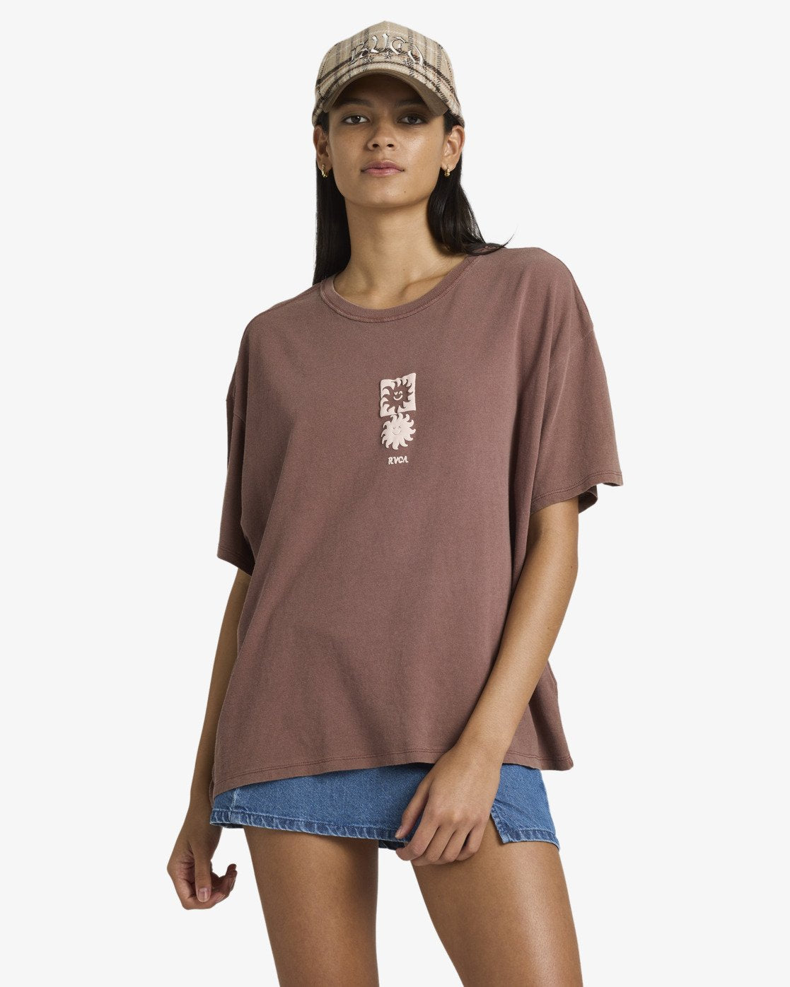 RVCA Move On Bf Tee - T-shirt mit kurzen Ärmeln Für Damen