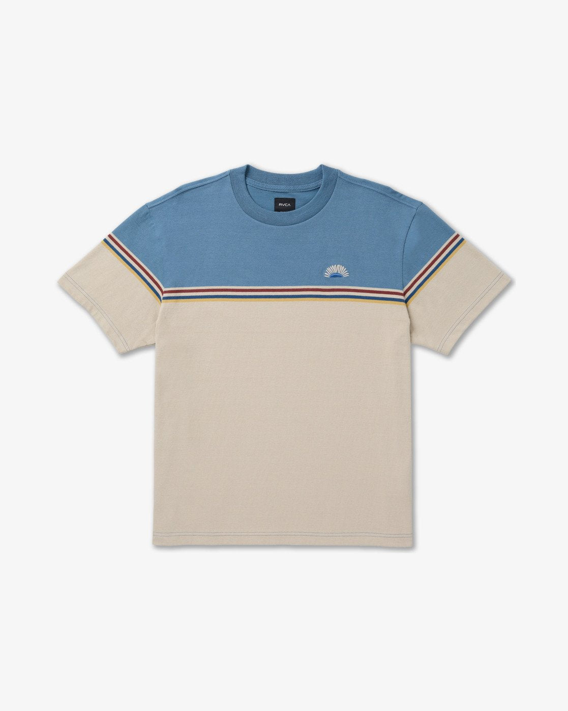 RVCA Pismo Stripe - Korte Mouwen T-Shirt Für Herren