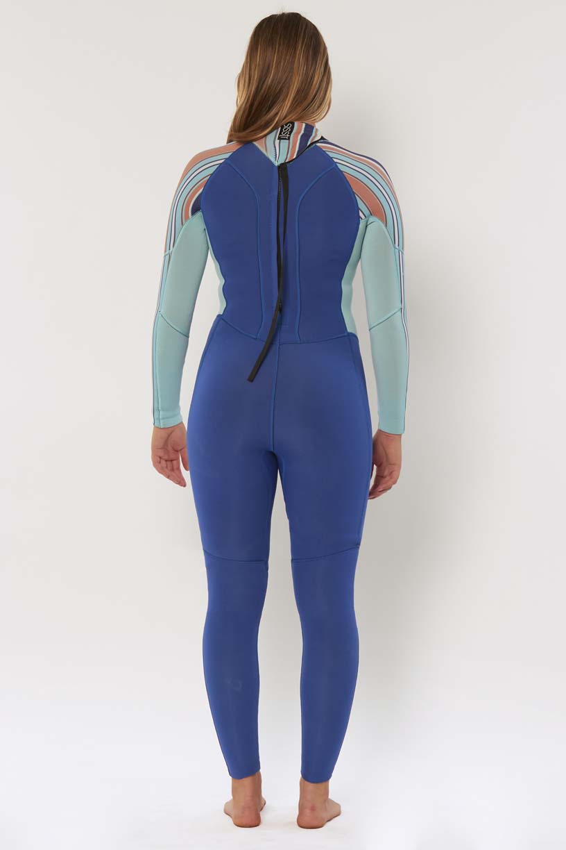 Sisstrevolution 3/2mm Summer Seas Back Zip - Dames Wetsuit