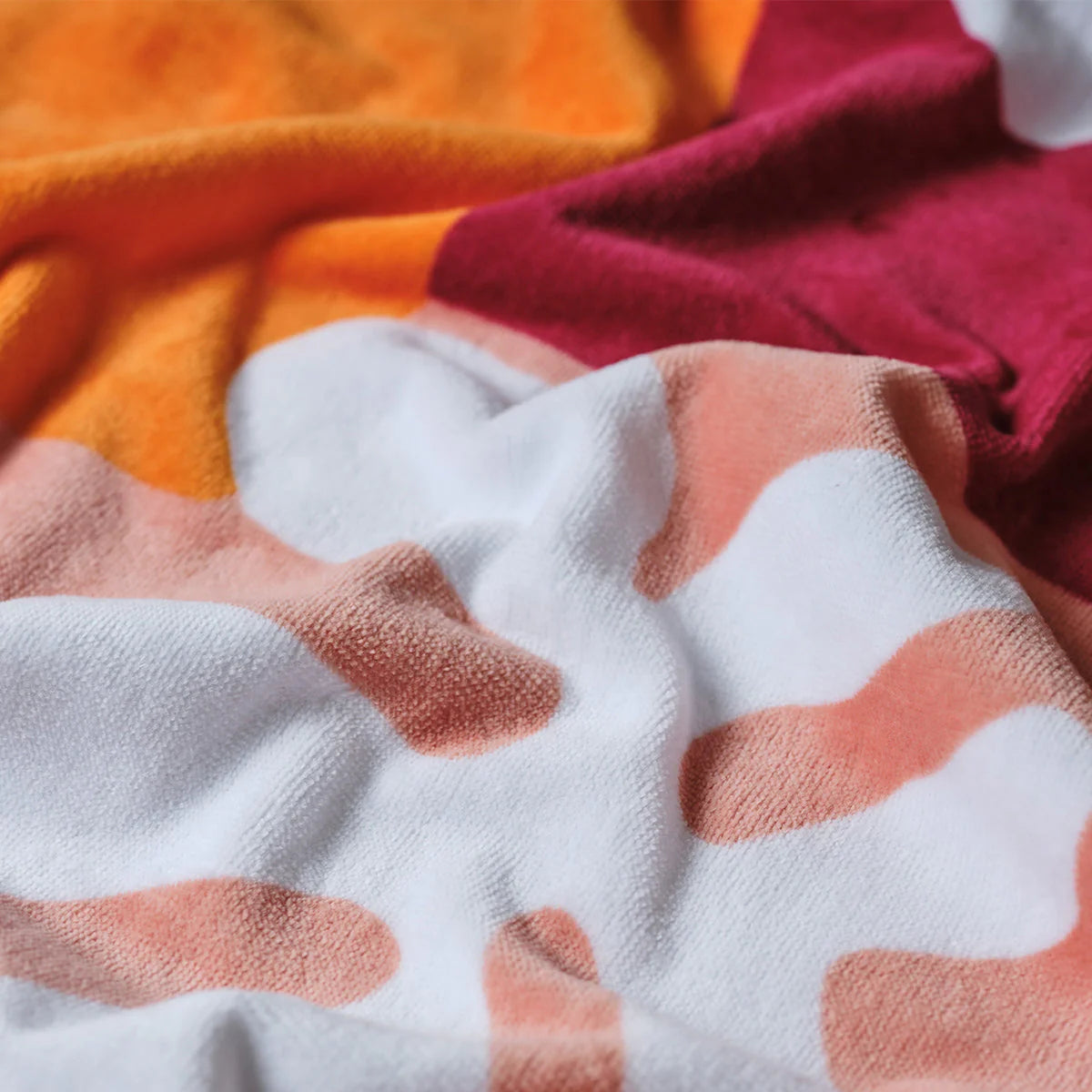 Snow Flowers Towel - Beach Towel