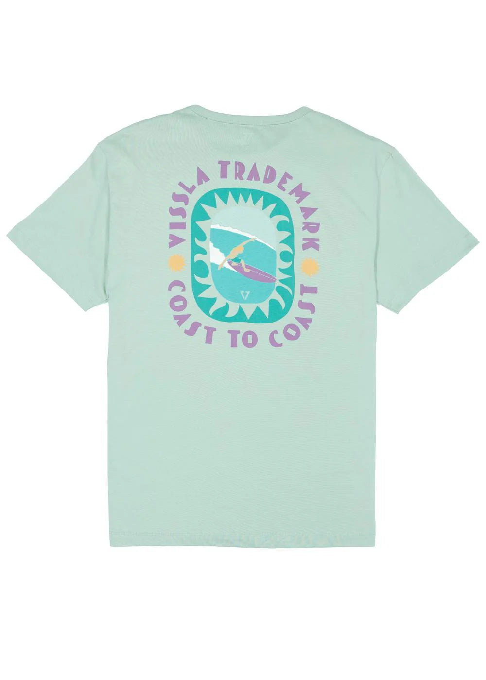 Vissla Coast to Coast Eco Short Sleeve T-shirt For Men
