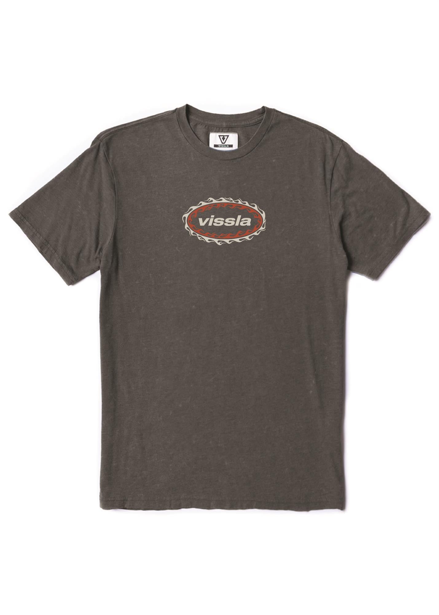 Vissla Red Hot Cosmic Wash Short Sleeve T-shirt For Men
