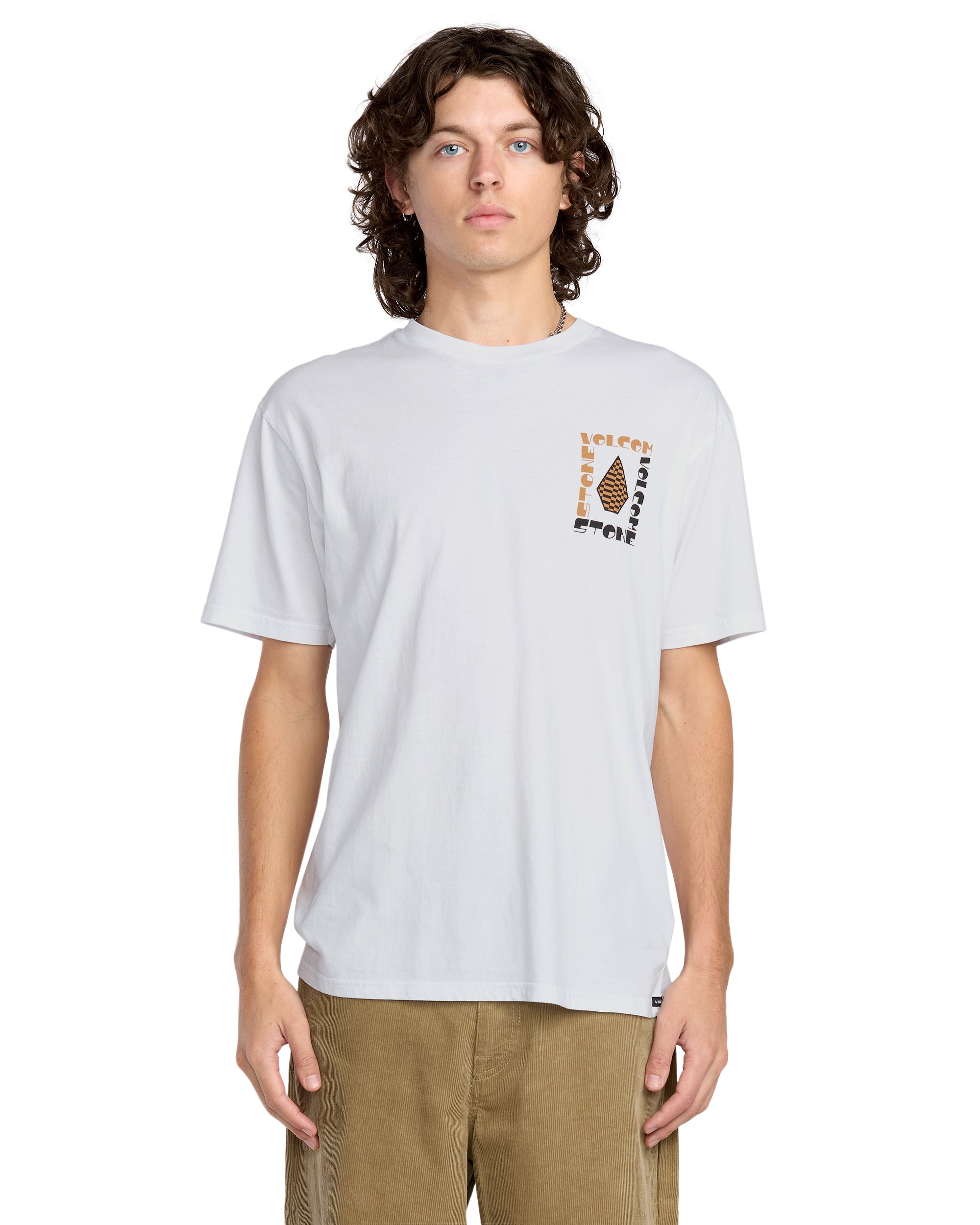 Cornerstone - Heren Skate Lifestyle T-shirt met korte mouwen en slim fit