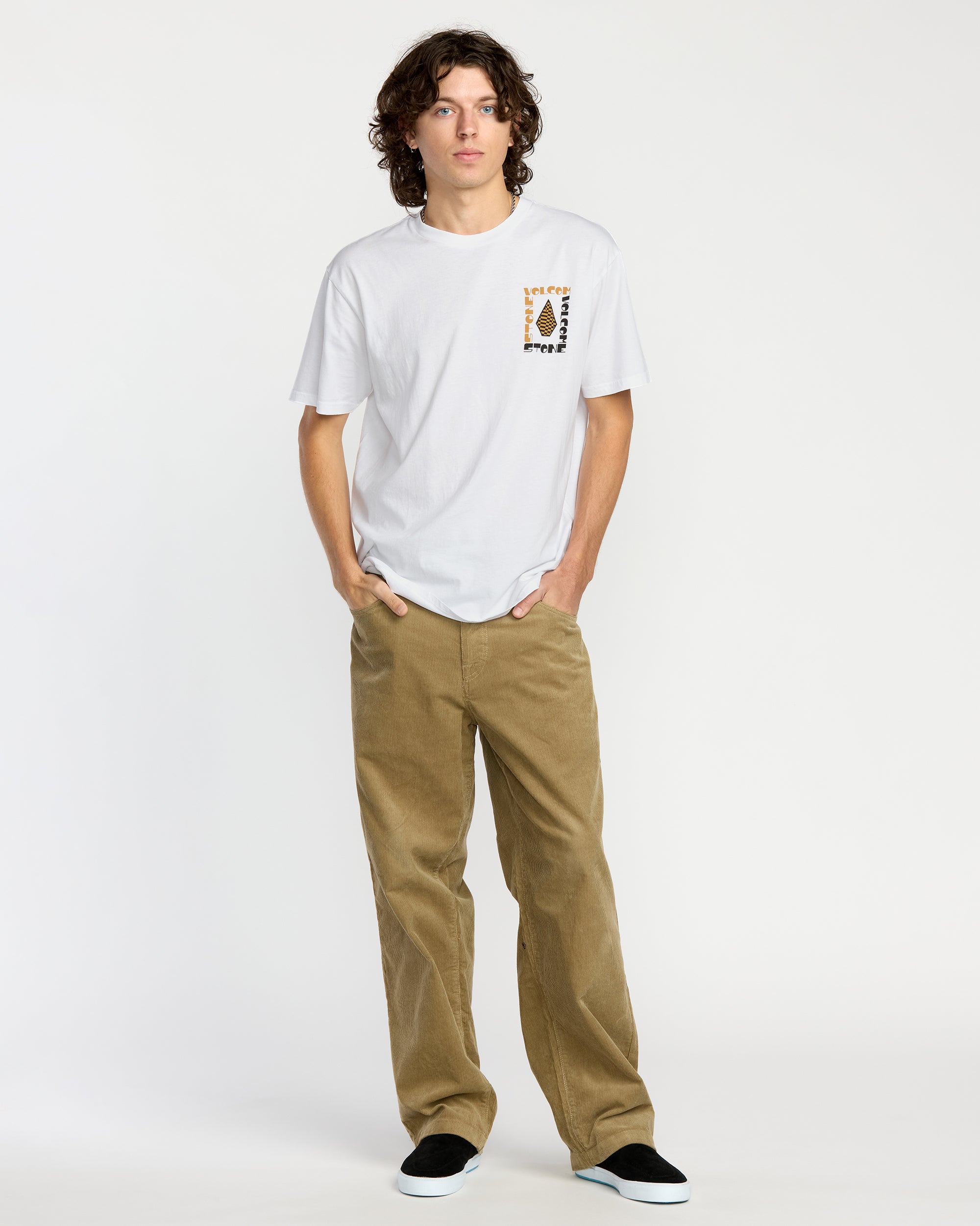 Cornerstone - Heren Skate Lifestyle T-shirt met korte mouwen en slim fit