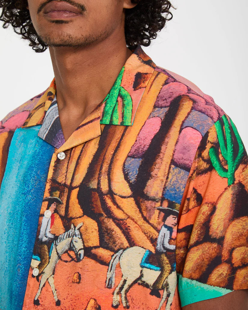Volcom Featured Artist Mickey Mason Mens Short Sleeve Blo