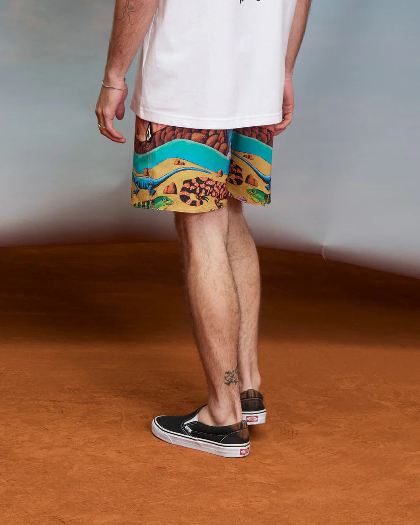 Volcom Featured Artist Mickey Mason Trunk Mens Boardshort