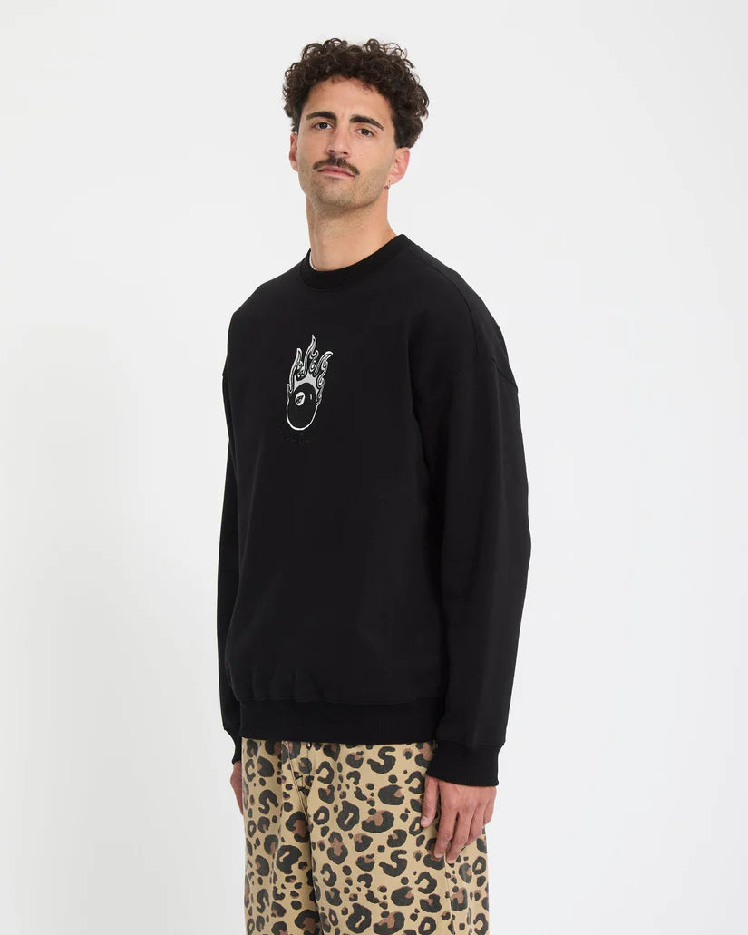 Volcom Featured Artist Seth Conboy Mens Crew Fleece Sweat