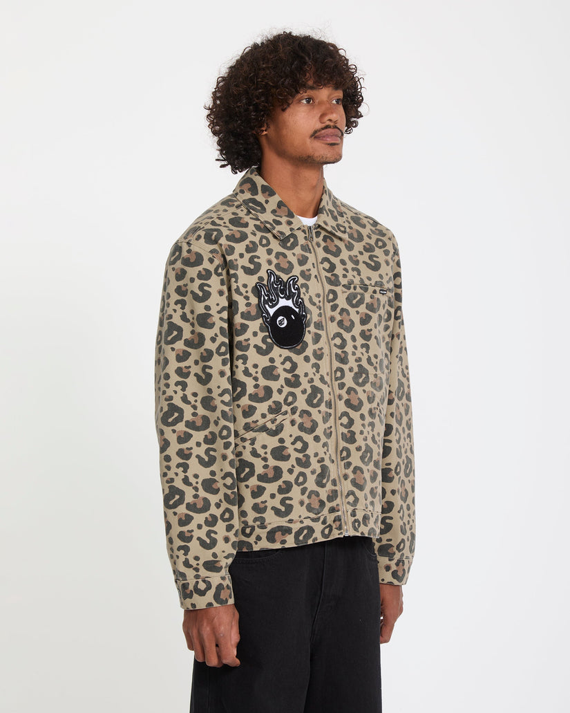 Volcom Featured Artist Seth Conboy Mens Denim Jacket