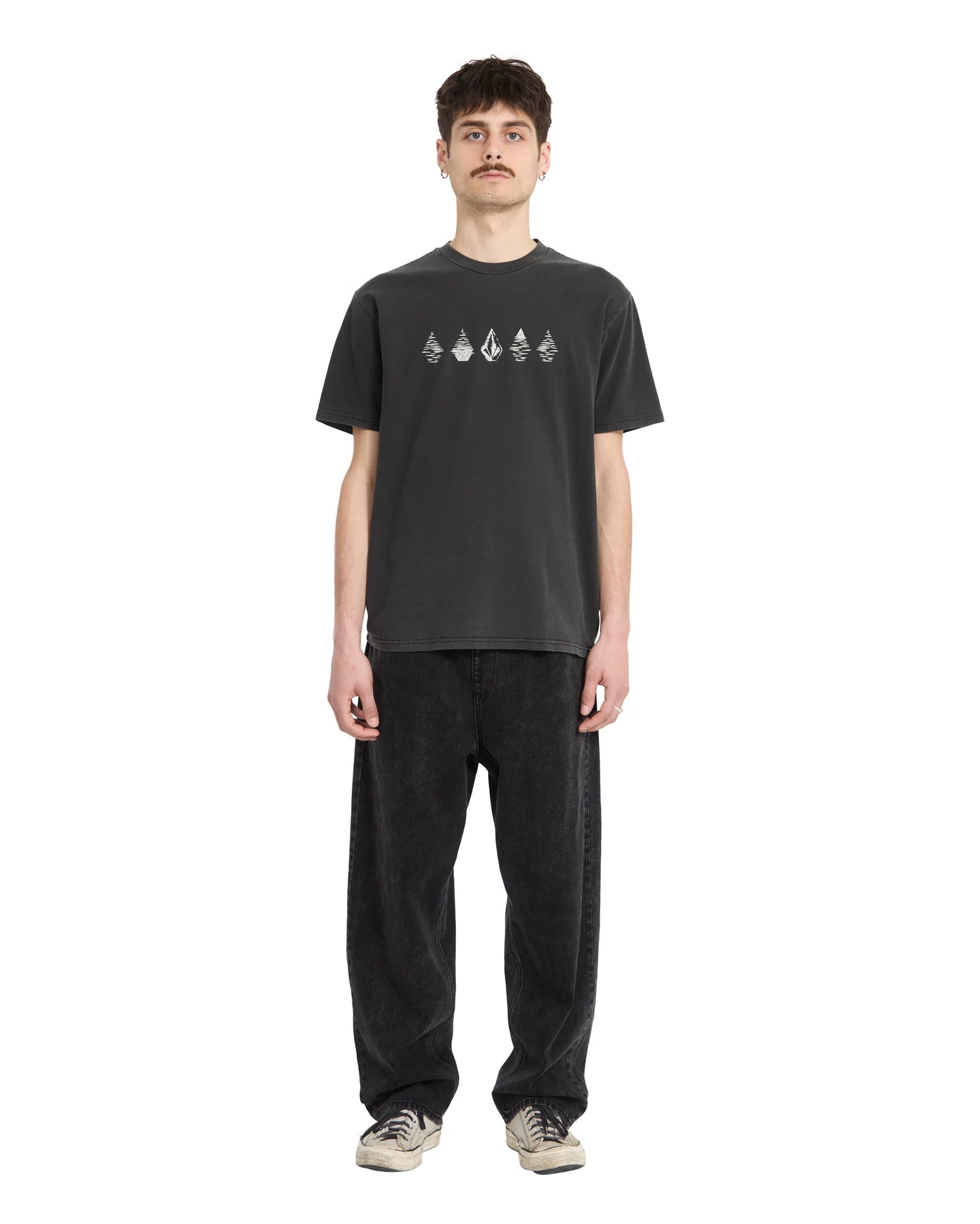 Volcom Lunar Phases Mens Short Sleeve Tee