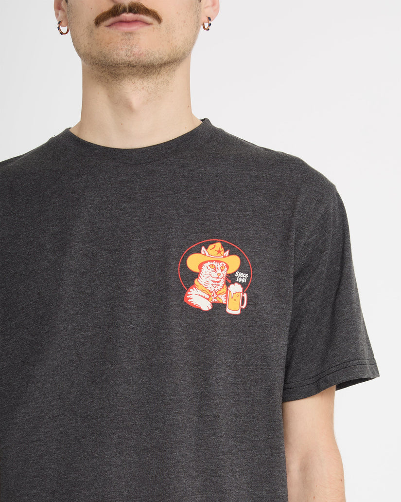 Volcom Meowdy Hth Mens Short Sleeve Tee