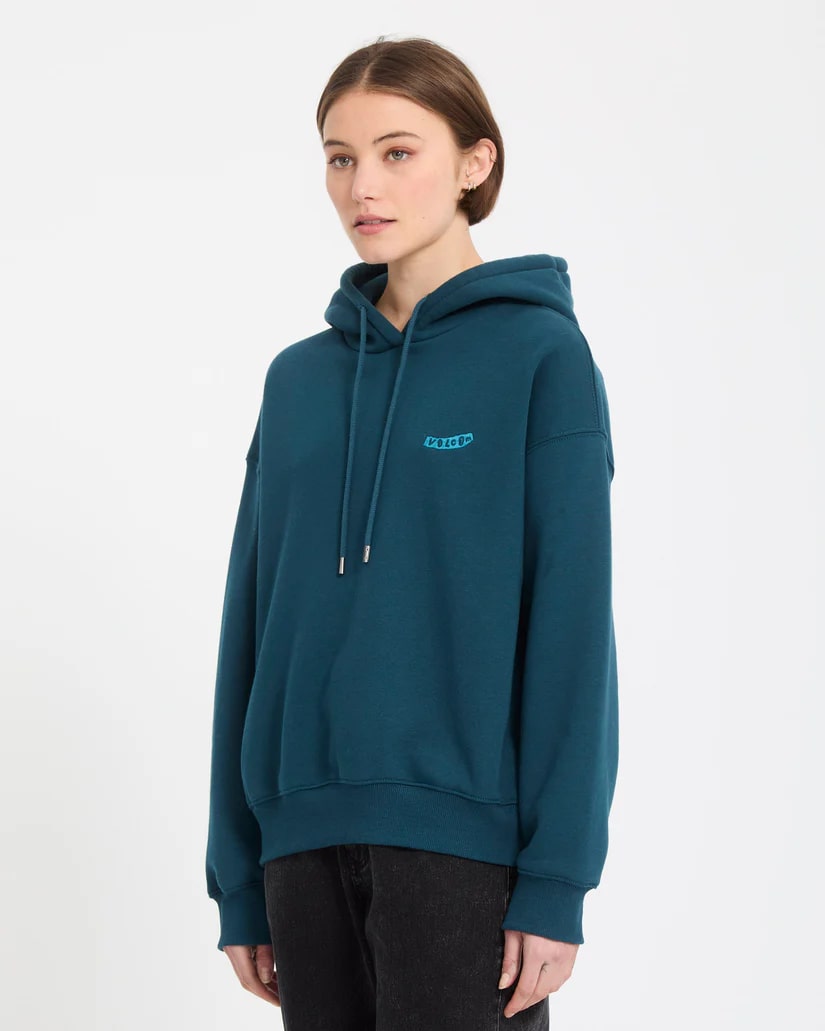 Volcom Pistol Up - Womens Skate Lifestyle Pullover Fleece Hoodie