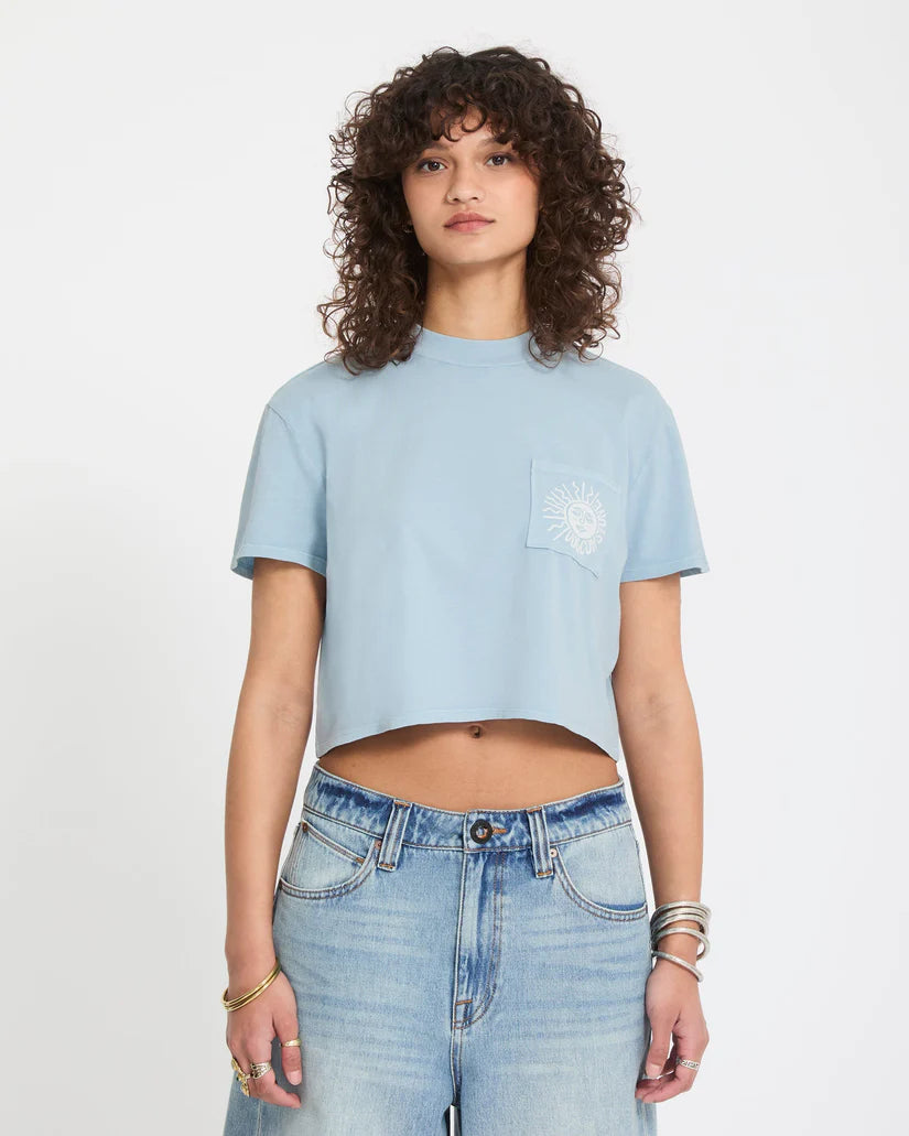 Volcom Pocket Dial Womens Short Sleeve tee
