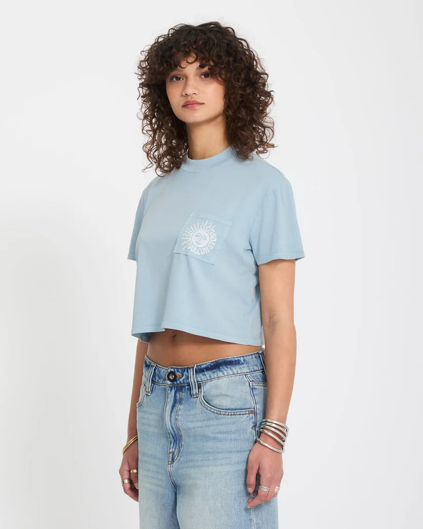 Volcom Pocket Dial Womens Short Sleeve tee