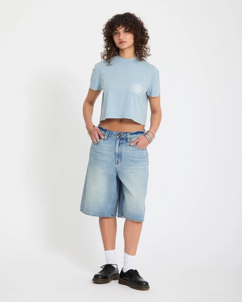 Volcom Pocket Dial Womens Short Sleeve tee