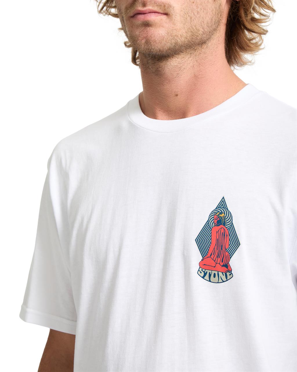 Volcom Psychback - Herren Skate Lifestyle Basic Kurzarm-T-Shirt