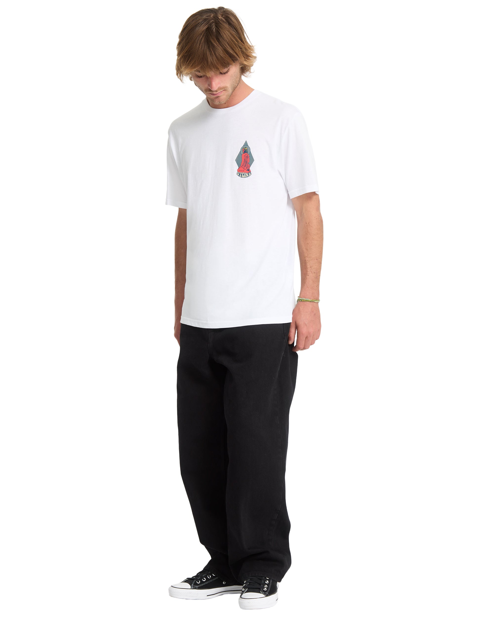Volcom Psychback - Herren Skate Lifestyle Basic Kurzarm-T-Shirt