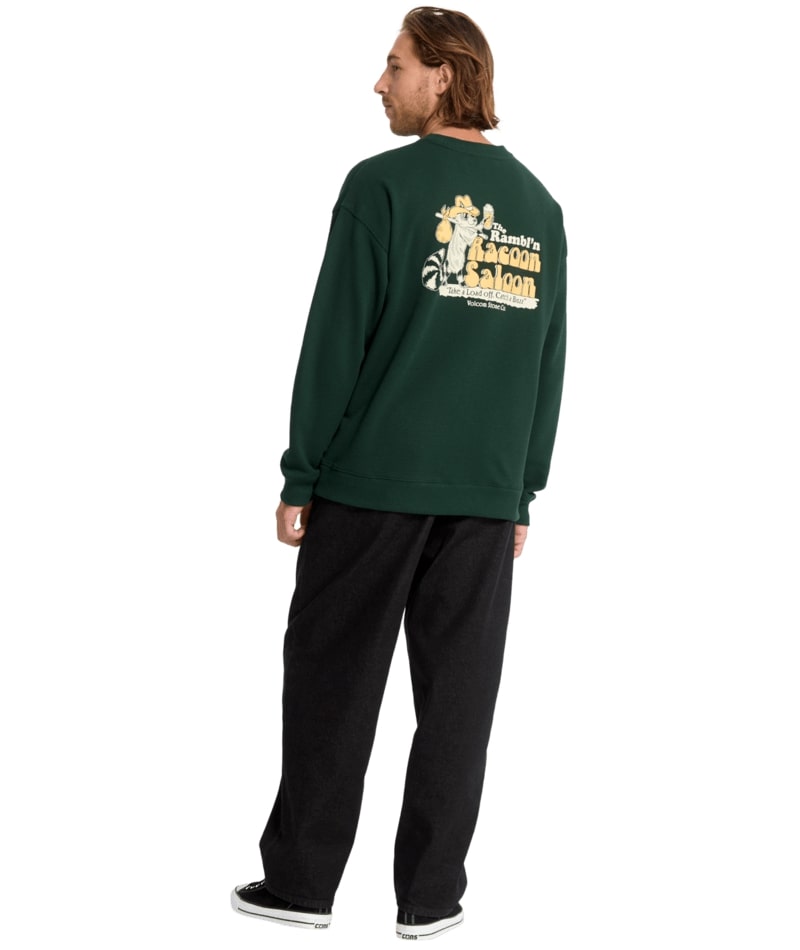 Volcom Racoon - Mens Crew Fleece Sweater