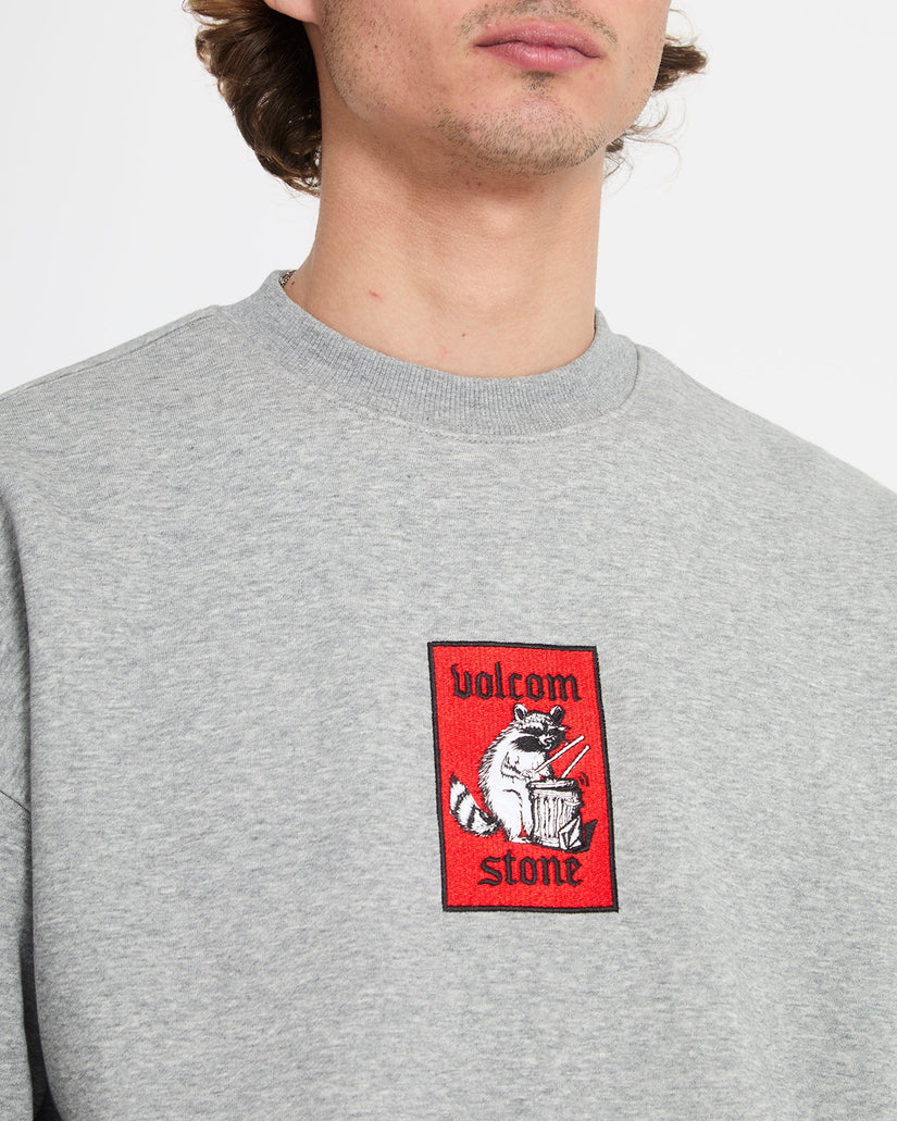 Volcom Rockout Mens Crew Fleece Sweater