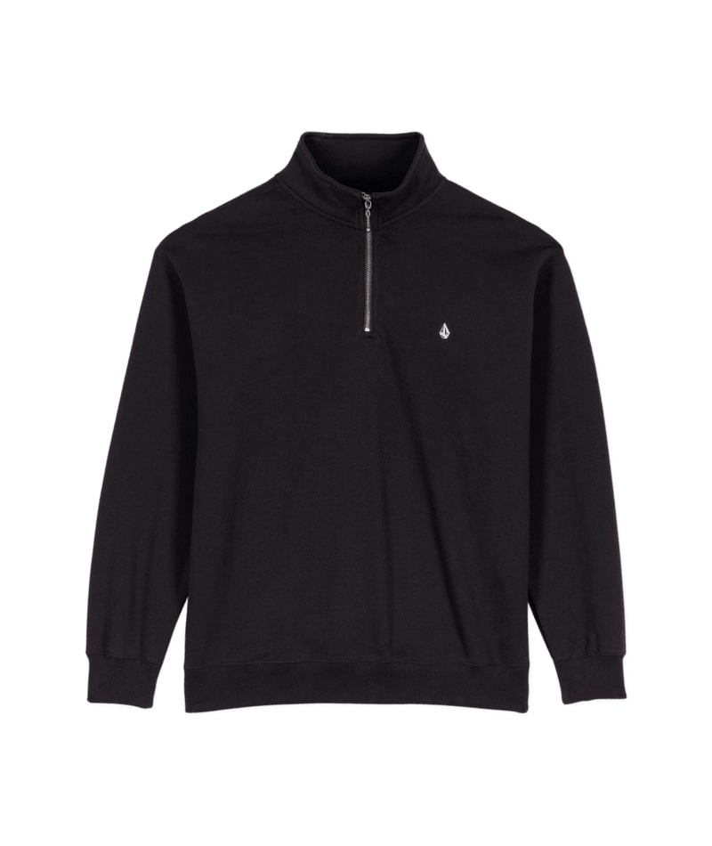 Volcom Single Stone - Mens Quarter Zip Crew Fleece Sweate