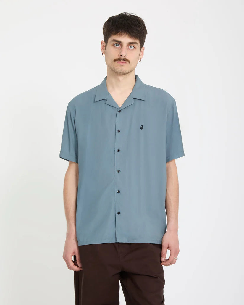Single Stone Mens Short Sleeve Blouse
