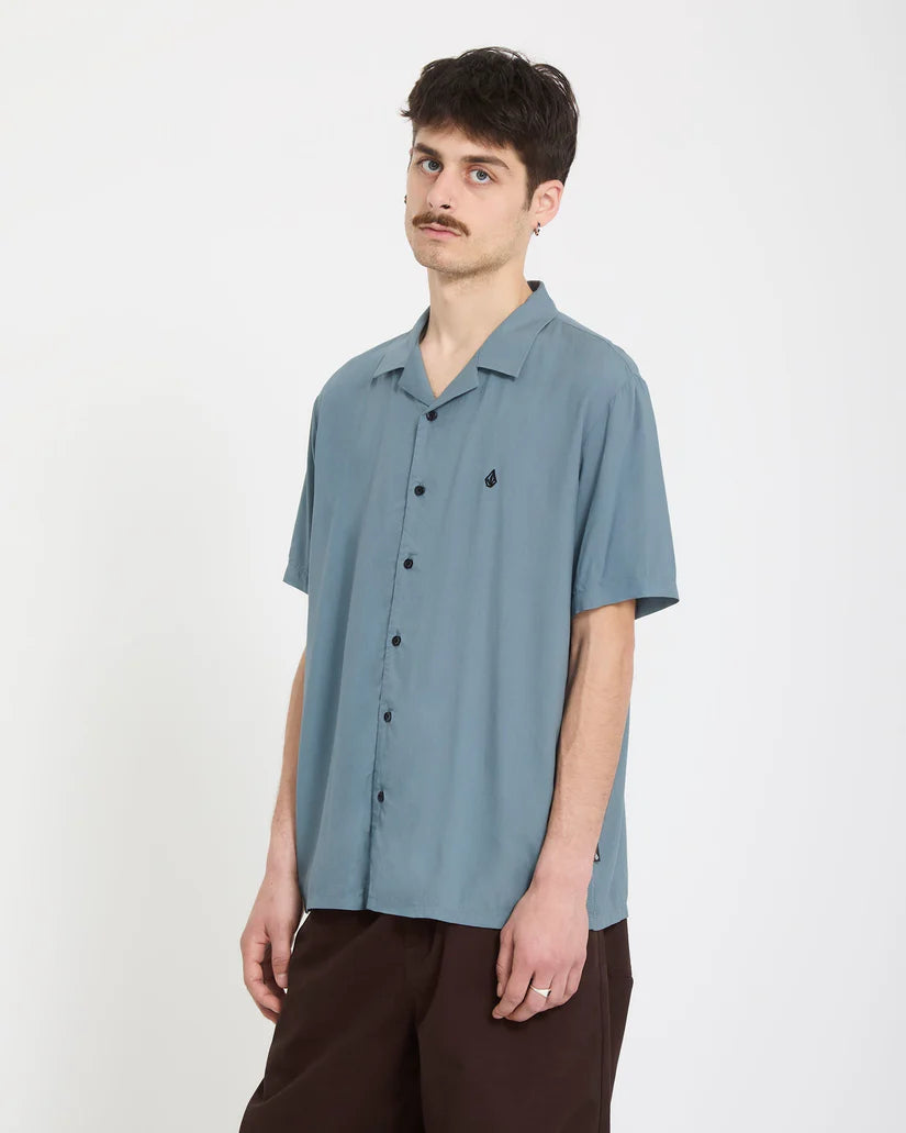 Single Stone Mens Short Sleeve Blouse