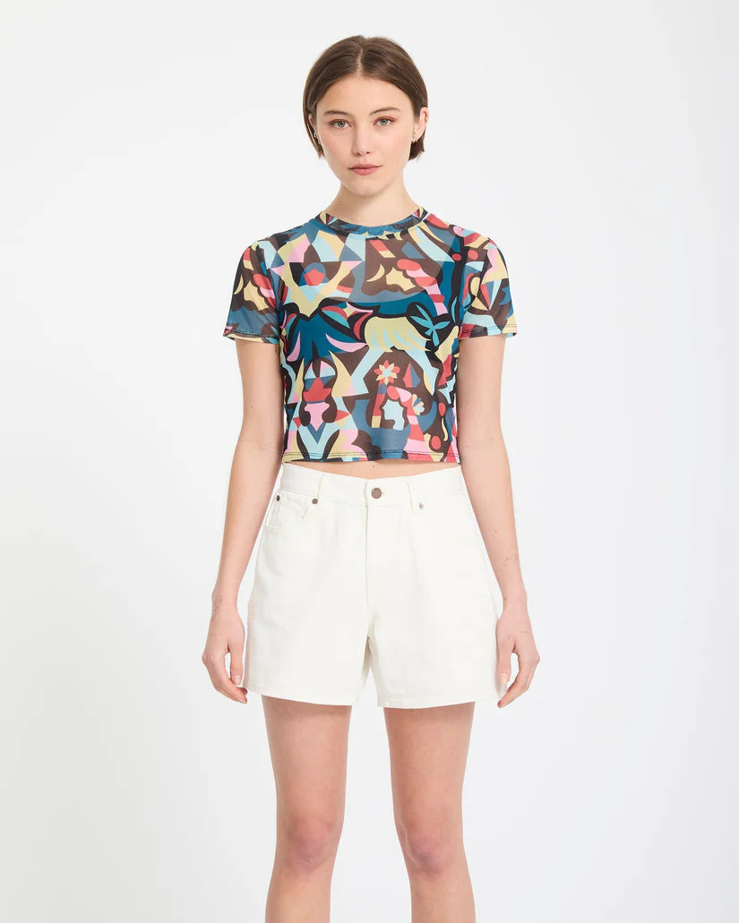 Stoned Womens Boyfriend Shorts